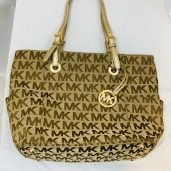 Michael Kors Bags Michael Kors Handbag Canvas Handbag Poshmark